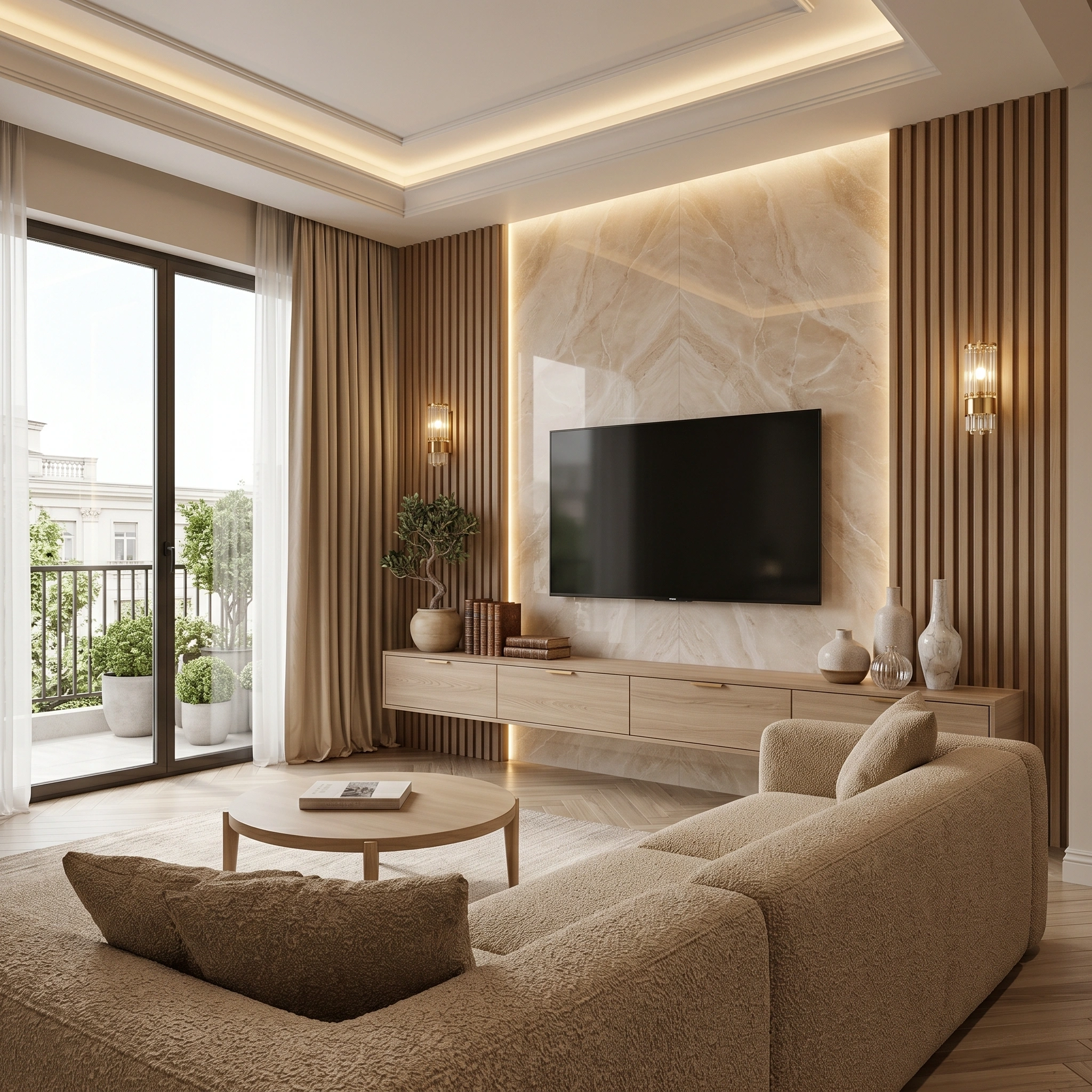 TV Wall Unit for 65 to 85 Inch TV Dubai