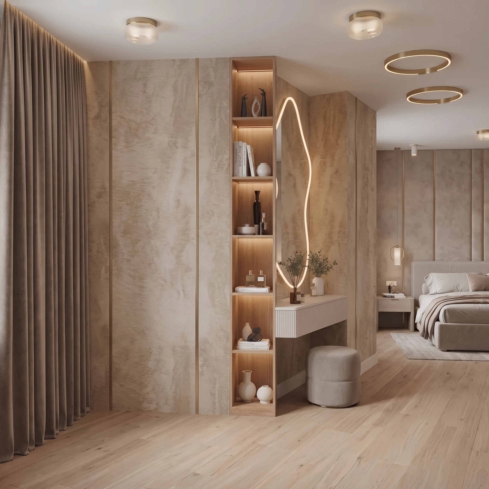 GlowWave Dresser with Shelf Dubai UAE