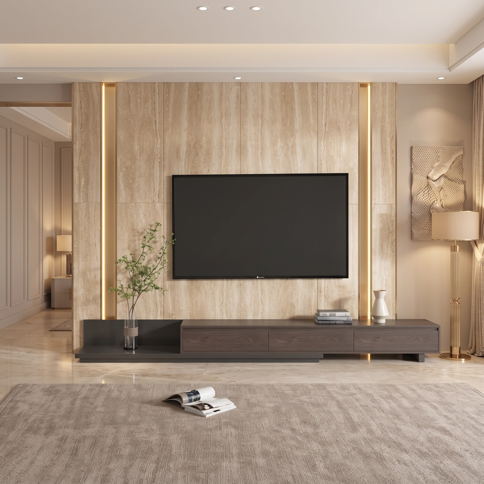 Linea Media TV Console Dubai UAE