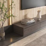 Wooden TV Stand with Storage UAE