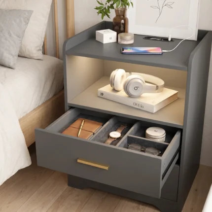 Bedside Table with Lighting UAE