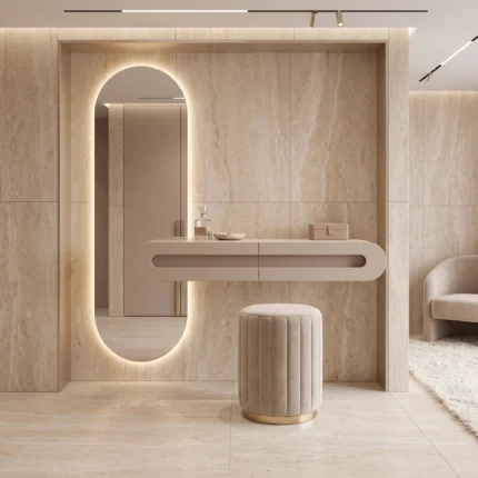 Dressing Table with LED Mirror Dubai
