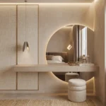 Dressing Table with 100cm LED Mirror Dubai