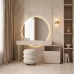 Makeup Dressing Table with Stool Dubai