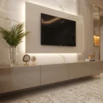 Nest Glow Floating Media TV Unit Dubai UAE