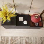 Modern Black Wide Dresser Dubai