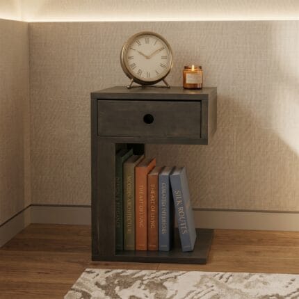 Norell C-Shaped Bedside Table Dubai UAE