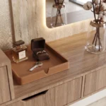 Oakvera Modern Wooden Dressing Table - Image 3