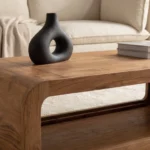 Rovella Loop Solid Wood Coffee Table Dubai UAE