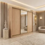 Large Bedroom Sliding Closet Dubai