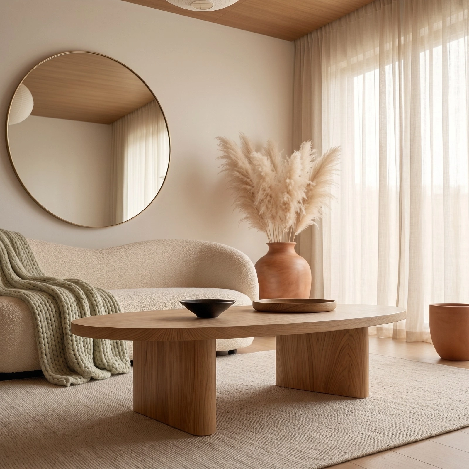 Modern Wooden Centre Table Dubai