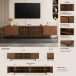 modern TV console Dubai