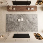 wooden TV stand Dubai