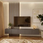 Wall Mounted TV Cabinet with Storage Dubai
