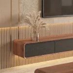 Modern Two-Tone TV Console Dubai