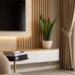 Lunaro LED Floating TV Wall Unit Dubai UAE