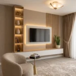 Floating TV Console with Storage Dubai