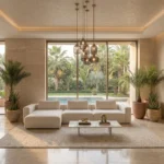 370cm Off White Sectional Sofa Dubai