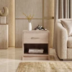 Compact Wooden Bedside Cabinet Dubai