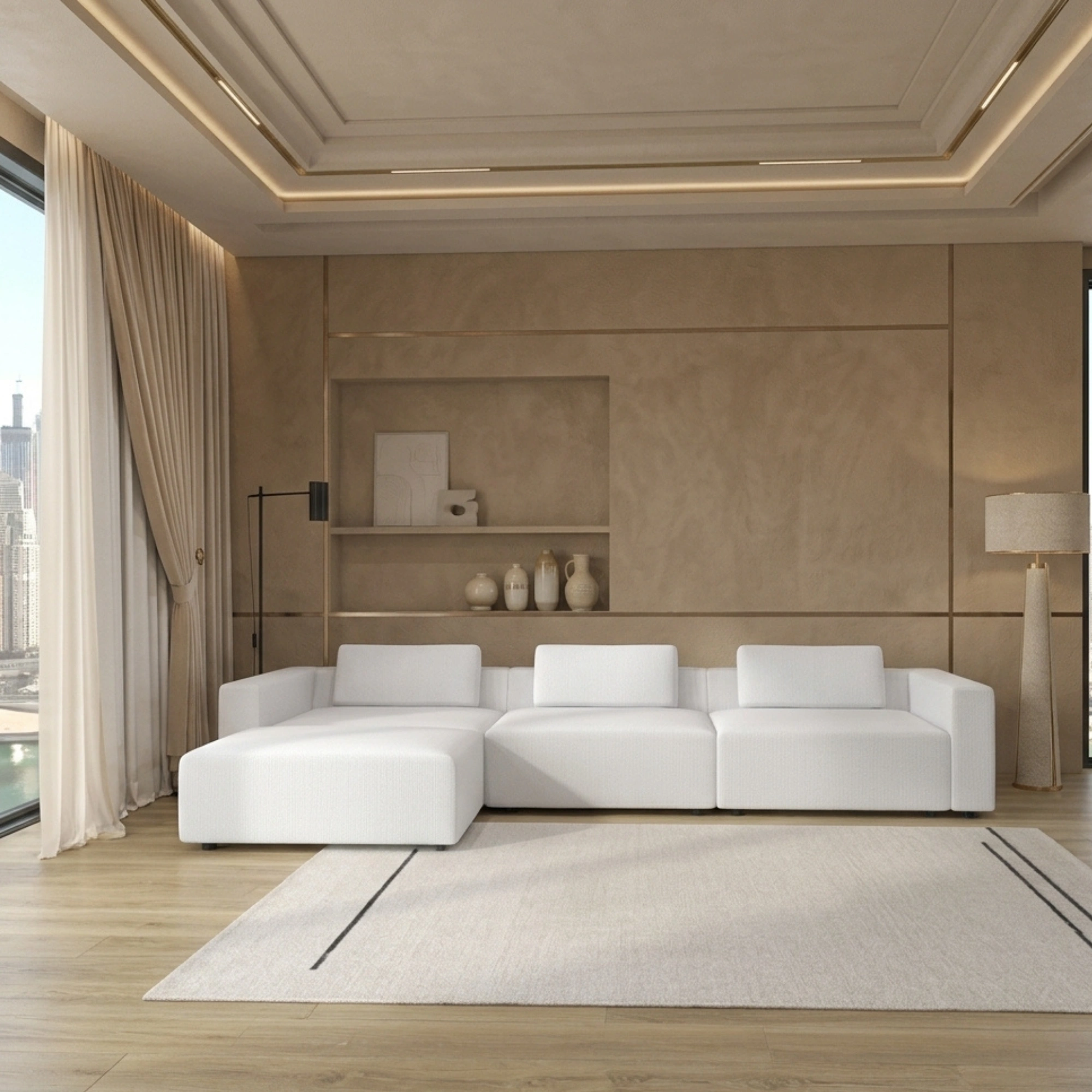 370cm Sectional Sofa Dubai