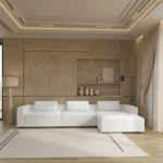 Modern Deep Seat Chaise Sofa UAE