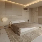Low Profile Upholstered Bed Dubai