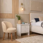 Modern Two Drawer Bedside Table Dubai