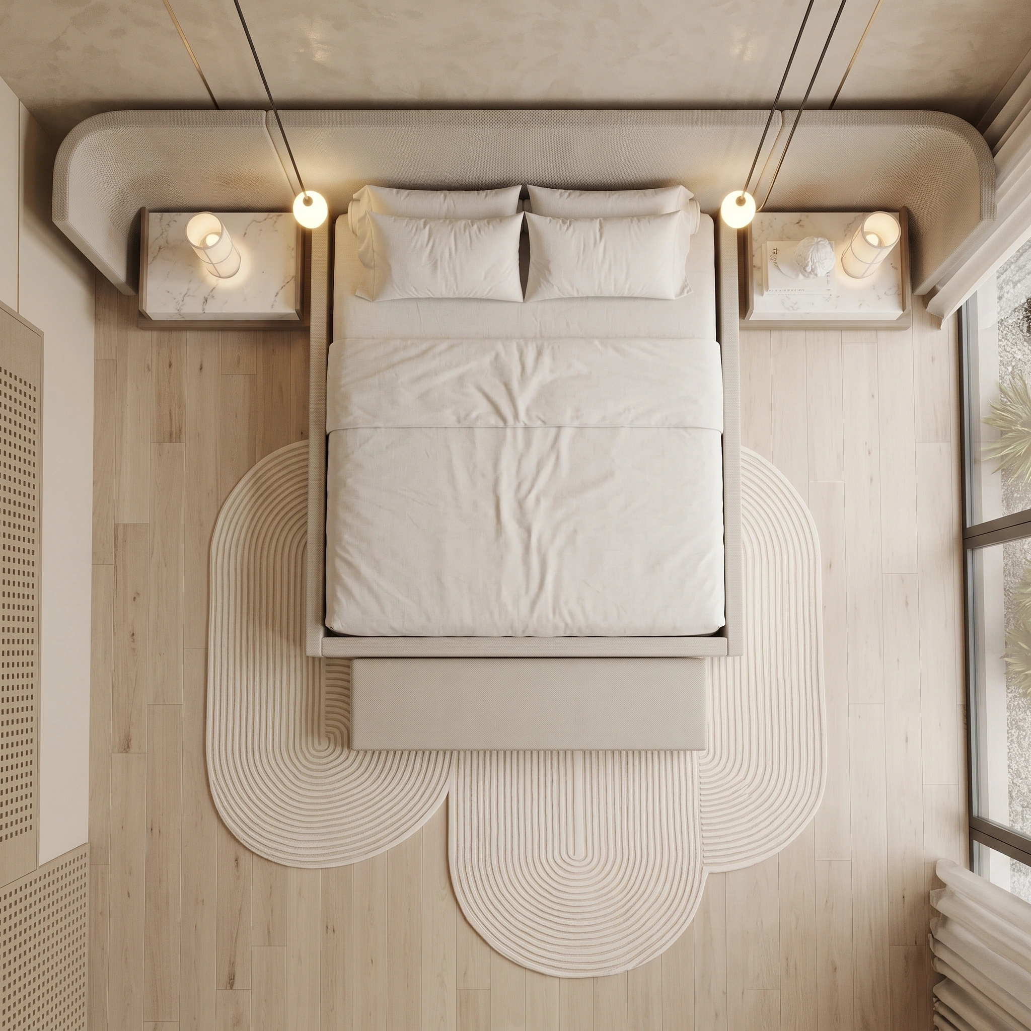 Haven Bouclé Bed Dubai UAE