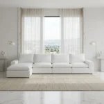 Luxury Deep Seat Sectional Sofa Dubai
