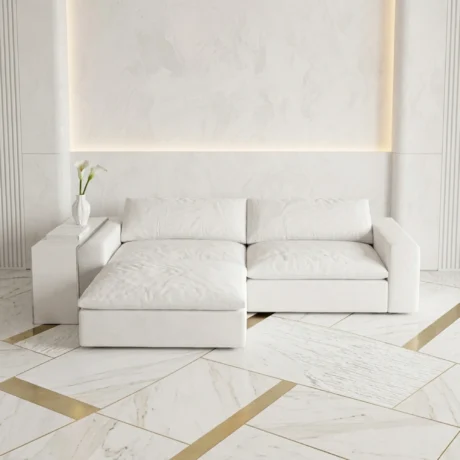 Modern Deep Seat Chaise Sofa Dubai