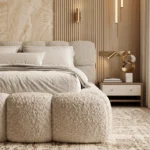 Boucle Tufted Bed Frame UAE