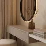 Floating Makeup Vanity with Storage Drawer Dubai