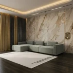Grey 3-Seater Sofa with Left Chaise Dubai