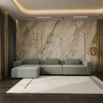 Grey Chaise Sofa for Living Room UAE