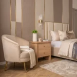Natural Oak Bedside Table Dubai