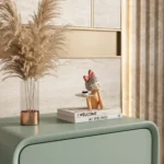 Handle-Free Green Nightstand UAE