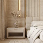 Curved Cushion Headboard Bed UAE