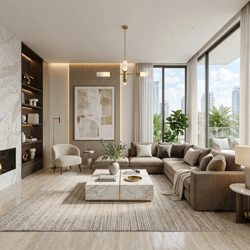 Living room furniture uae