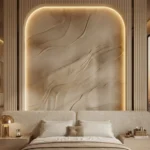 Modern Panel Bed for Master Bedroom Dubai